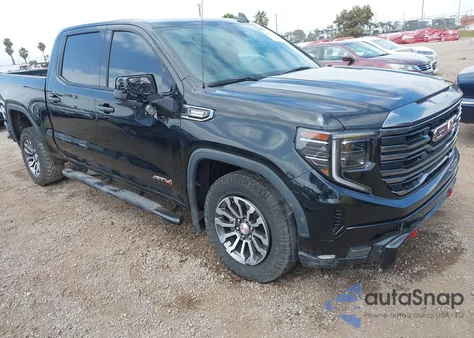2022 GMC Sierra 1500 4Wd Short Box At4 из США, поврежденный, VIN 3GTUUEET2NG524341